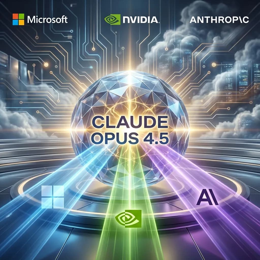 Új Korszak az AI-ban: Megérkezett a Claude Opus 4.5 és a 350 Milliárd Dolláros Szövetség