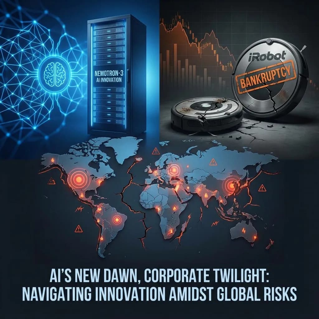 Nemotron 3: Az Agentikus MI Kora és az iRobot Csődje – Globális Átrendeződés a Tech Szektorban